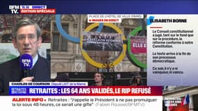 Charles de Courson (LIOT): "Par cette position, le Conseil constitutionnel renforce les pouvoirs déjà exorbitants de l'exécutif"