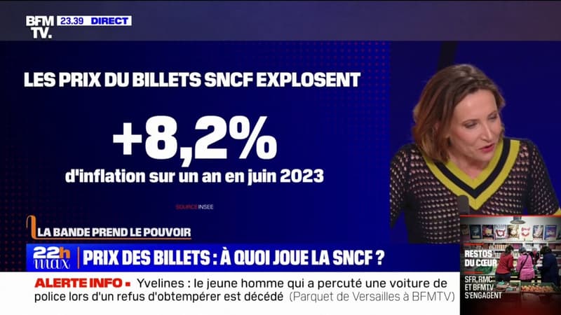 LA BANDE PREND LE POUVOIR - Les prix des billets SNCF explosent