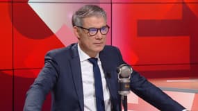 Le Premier secrétaire du Parti socialiste, Olivier Faure, ce mardi 24 décembre 2024 sur BFMTV-RMC