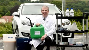 Martin Tangney, chimiste et fondateur de Celtic Renewables, a créé un biocarburant à partir des résidus de la production du whisky.