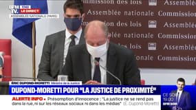 Eric Dupond-Moretti sur la présomption d'innocence: "L'honneur des hommes ne mérite d'être jeté aux chiens"