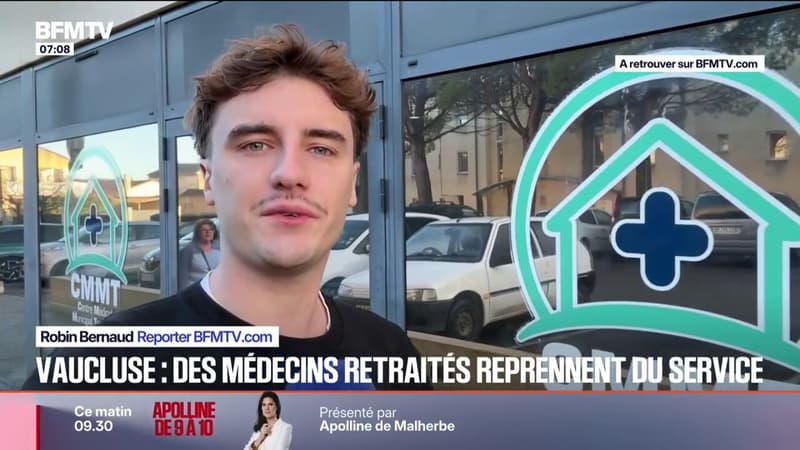 “On va essayer de dépanner”: des médecins retraités reprennent du service dans le Vaucluse