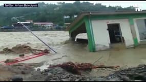 La province d'Artvin en Turquie frappée à son tour par d'importantes inondations