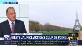 Gilets jaunes: le préfet de police de Paris rappelle "qu'une manifestation doit être déclarée"