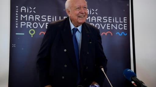 Jean-Claude Gaudin, 78 ans, le maire de Marseille, le 4 septembre 2018. Jean-Claude Gaudin, 78 ans, le maire de Marseille, le 4 septembre 2018.