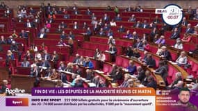 Fin de vie : les députés de la majorité réunis ce mardi matin