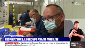 Coronavirus: le groupe PSA se mobilise pour livrer 10.000 respirateurs