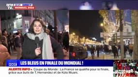 Les supporters français commencent à rejoindre les Champs-Élysées