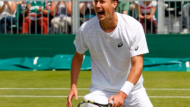 Kenny De Schepper qualifié pour les 8e de finale de Wimbledon