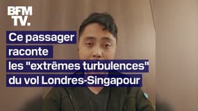 "J'ai vu des gens heurter le plafond": un passager du vol Londres-Singapour raconte le chaos à bord