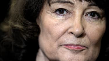 La philosophe Sylviane Agacinski à Reims, le 8 mars 2012.
