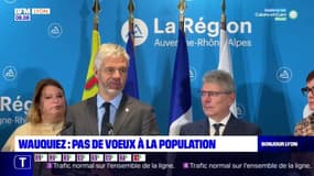 Auvergne-Rhône-Alpes: Laurent Wauquiez renonce à la cérémonie des vœux