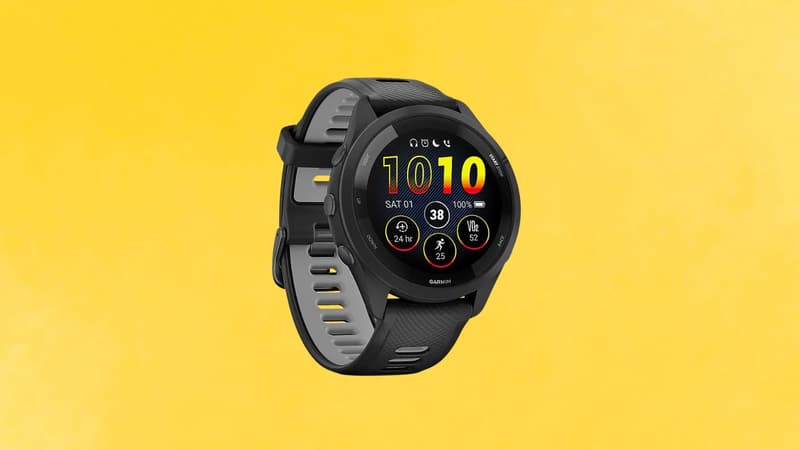 La montre connectée Garmin Forerunner 265 est à prix réduit pour 2026