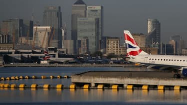 L'aéroport de Londres-City en octobre 2017