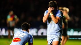 Ben Botica lors de la défaite sur le fil de Castres contre les Harlequins, le 21 janvier 2022