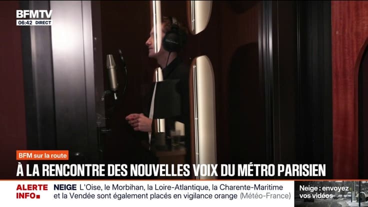 "Attention à la marche en descendant du train": BFM à la rencontre des nouvelles voix du métro parisien