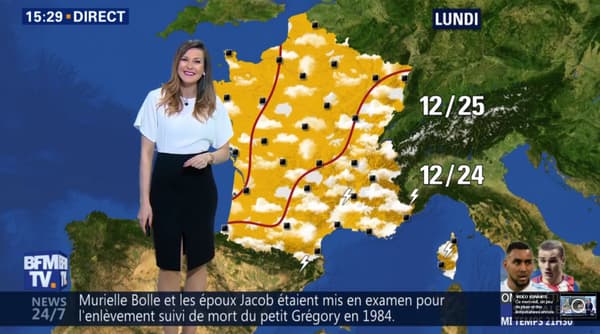 Météo du lundi 21 mai 2018