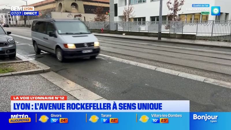 Lyon: l'avenue Rockefeller passe à sens unique