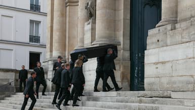 Les obsèques de Thierry Ardisson, le 17 juillet 2025 à l'église Saint Roch