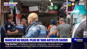 Marseille: plus de 1.600 articles de contrefaçon saisis au marché du soleil