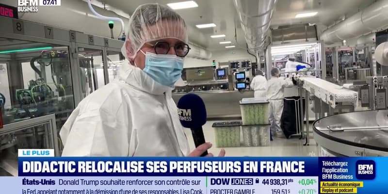 Didactic relocalise sa production de perfuseurs en France