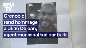 "C'était un vrai gentil": Grenoble rend hommage à Lilian Dejean, agent municipal tué par balle