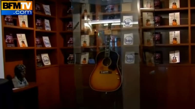La guitare ayant appartenu à John Lennon