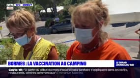 Bormes-les-Mimosas: la vaccination au camping