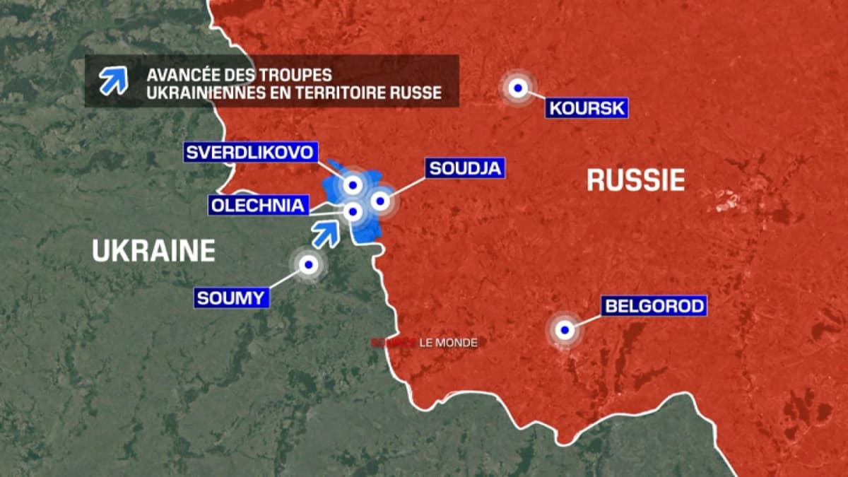 28 Localités, "1000 Km²" Conquis... Ce Que L'on Sait Des Gains De L ...