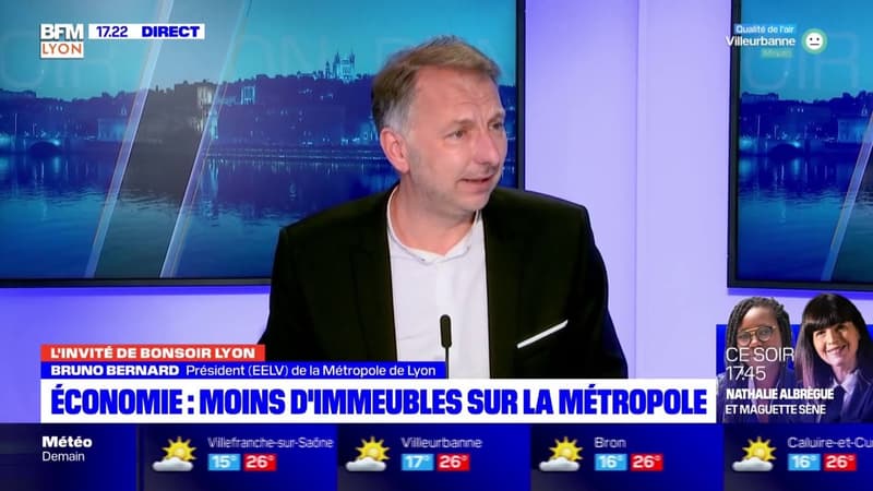 Économie: le président EELV de la Métropole de Lyon s'engage à "faire beaucoup d'investissements pour le bâtiment et les travaux publics"