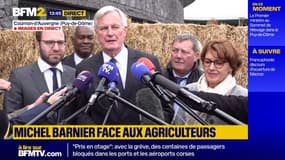 "Le gouvernement a décidé de jouer collectif" rassure Barnier au Sommet de l'élevage