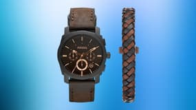 Amazon frappe fort avec cette remise de prix sur le coffret bracelet montre Fossil 
