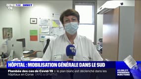 "Il faut anticiper": le Pr Carole Ichai (CHU de Nice) évoque la réactivation du plan blanc dans les hôpitaux de Paca