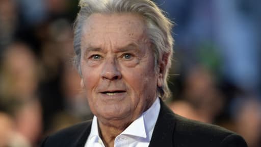 Alain Delon à Cannes, le 25 mai 2013.