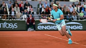 Rafael Nadal à Roland-Garros, le 27 mai 2024.