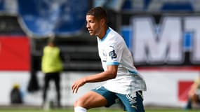 Amine Harit avec l'OM, en août 2024.