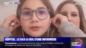 Cette petite fille demande à Emmanuel Macron de "donner plus de masques aux soignants"
