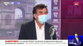 Arnaud Fontanet face à la menace du variant Delta: "Profitons de l'été pour se faire vacciner"