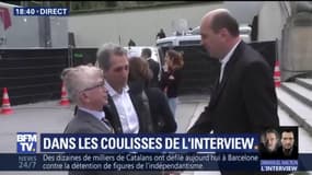 Interview de Macron: Jean-Jacques Bourdin arrive au théâtre Chaillot