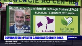  Régionales en PACA : L'autre candidat écolo, Jean-Marc Governatori 