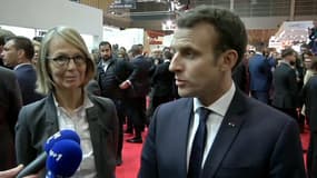 "J’ai décidé de ne pas me rendre sur le salon de la Russie", déclare Macron au Salon du Livre 