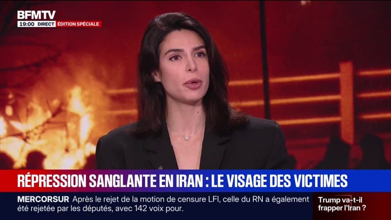 "Ils vont gagner, ils vont dégager cette République islamique de notre pays" assure cette réfugiée iranienne en France