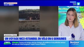 L'histoire du jour avec @ValentineBrvt : un voyage Nice-Istanbul en vélo en 6 semaines