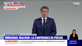 Emmanuel Macron accuse "certains députés LFI" d'avoir "créé un désordre constant dans le Parlement, inquiétant pour les Français"