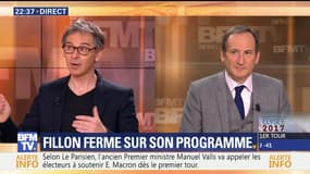 Présidentielle: François Fillon reste ferme sur son programme économique (1/2)