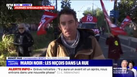 Réforme des retraites: le cortège de la manifestation à Nice sur le départ