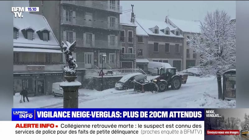 Comment les habitants des communes impactées par les fortes chutes de neige s'organisent