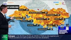 Météo Provence: du soleil, malgré quelques perturbations, jusqu'à 18 degrés à Marseille