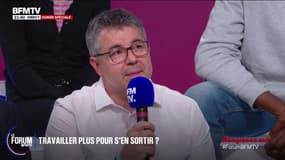 FORUM BFM - “Moi je voudrais qu’aujourd’hui si on veut dépenser de l’argent, il faut créer une richesse pour financer cette dépense, demande Hervé, chef d’entreprise