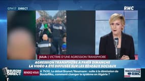 Agression transphobe: "Ceux qui m'ont agressée sont ignorants, cela rien à voir avec leur origine"